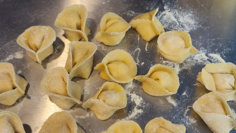 handmade tortellini